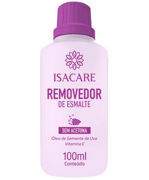 ISACARE REMOVEDOR DE ESMALTE SEM ACETONA 100ml