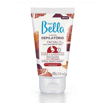 DEPILATORIO FACIAL ROMÃ E AMENDOAS DEPIL BELLA 40g