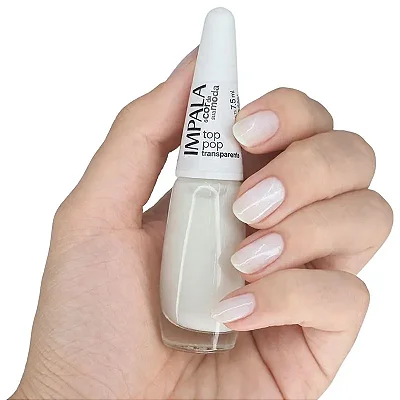 Esmalte Impala Mundial Cor Top Pop Transparente