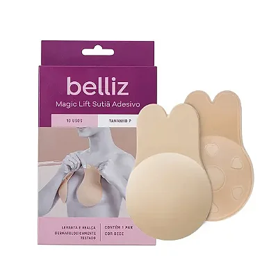 SUTIÃ ADESIVO BELLIZ COR BEGE