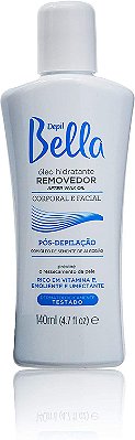 ÓLEO HIDRATANTE REMOVEDOR CORPORAL E FACIAL DEPIL BELLA 140ML