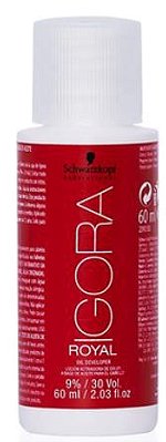 LOÇÃO ATIVADORA DE COR IGORA 9% 30VOLUMES 60ML