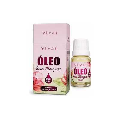 Óleo Mosqueta 100% Vivai 10ml
