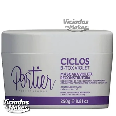Máscara Ciclos b-Tox Violet Portier 250g