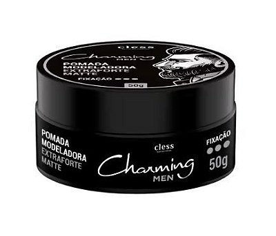 POMADA MODELADORA EXTRAFORTE MATTE CHARMING CLESS 50G