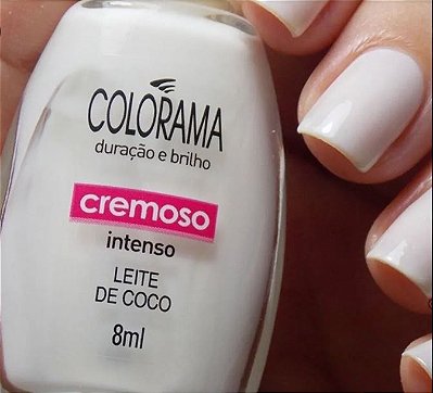 ESMALTE COLORAMA LEITE DE COCO