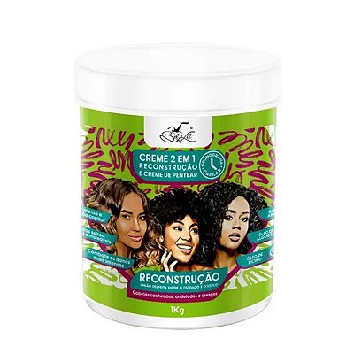 Creme 2 Em 1 Reconstrução Belkit 1kg
