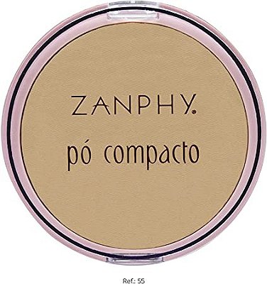 PÓ COMPACTO ZANPHY COR 55 NOVA EMBALAGEM