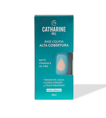 BASE LÍQUIDA ALTA COBERTURA CATHARINE HILL 30ml