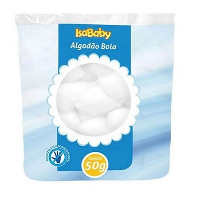 ALGODÃO BOLA ISABABY 50g