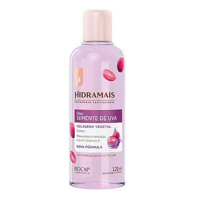 ÓLEO SEMENTE DE UVA HIDRAMAIS BIOCAP 120ml