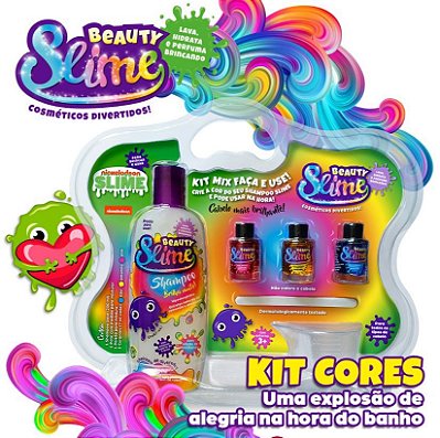 KIT MIX FAÇA E USE BEAUTY SLIME