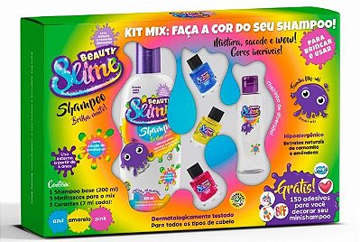 KIT FAÇA SEU SHAMPOO SLIME