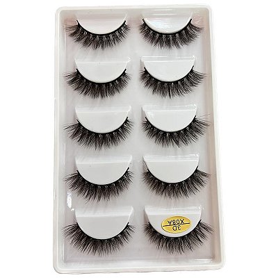 CÍLIOS POSTIÇO CARTELA - 3D X08A