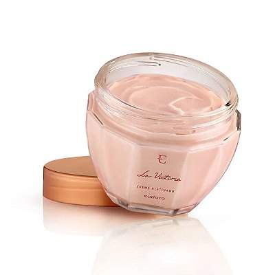 CREME ACETINADO HIDRATANTE DESODORANTE CORPORAL LA VICTORIE EUDORA 250g