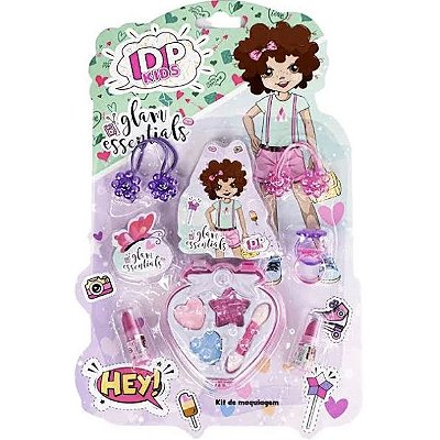 ESTOJO DE MAQUIAGENS E ACESSÓRIOS DAPOP KIDS GLAM ESSENTIALS