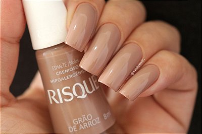 ESMALTE GRÃO DE ARROZ RISQUE