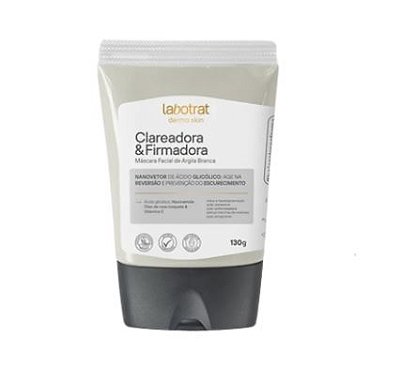 MÁSCARA FACIAL DE ARGILA CLAREADORA E FIRMADORA LABOTRAT 130g