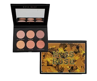 PALETA MISS ROSE 6 CORES 06