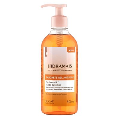 SABONETE GEL ANTIACNE HIDRAMAIS 500ml