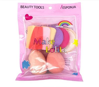 KIT ESPONJA MAKE LOLITA BEAUTY TOOLS