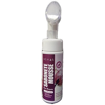 SABONETE MOUSSE ROSA MOSQUETA VIVAI 150ml