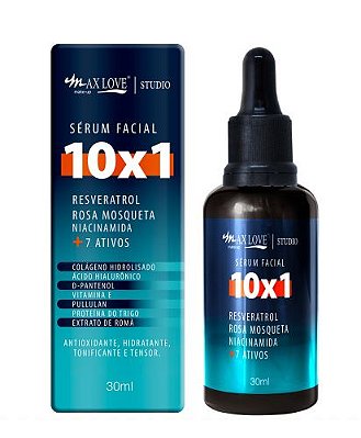 SÉRUM FACIAL 10 em 1 RESVERATROL MAX LOVE 30ml