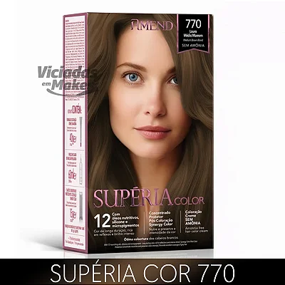 Coloração Amend Supéria Cor Cor 770