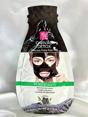 CARVÃO DETOX PURIFICANTE RUBY KISSES