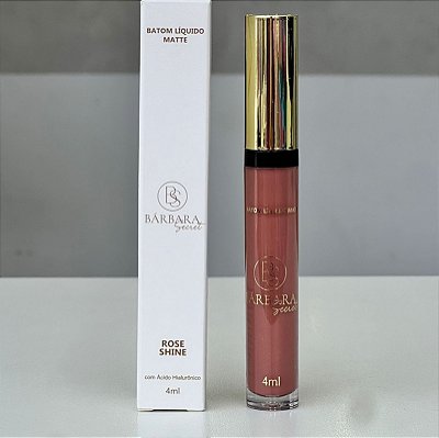 BATOM BÁRBARA SECRET ROSÉ SHINE