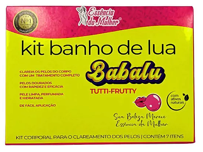 KIT BANHO DE LUA BABALU ESSENCIA DA MULHER