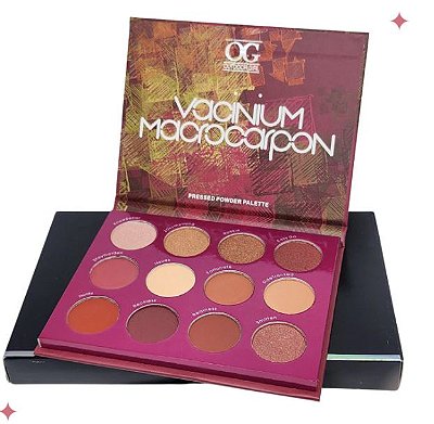 PALETA PROFISSIONAL DE SOMBRAS OG VACINIUM MACROCARPON