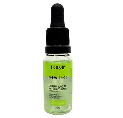 SÉRUM NEW FACE ANTIOLEOSIDADE PORÁN 20ml