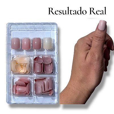 UNHAS POSTIÇAS 96PÇS 4 EM 1 MEILYS