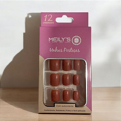 UNHAS POSTIÇAS AUTOCOLANTE MEILYS