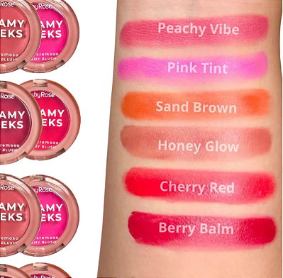 BLUSH CREEMOSO CREAMY CHEEKS RUBYROSE