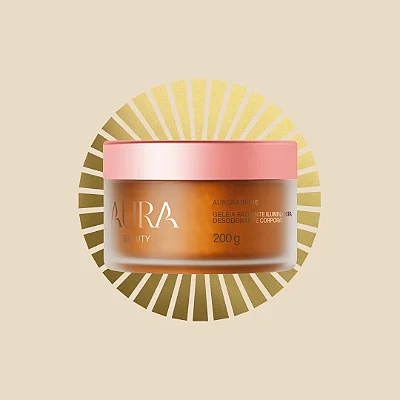 GELEIA RADIANTE ILUMINADORA AURORA SHINE - AURA BEAUTY
