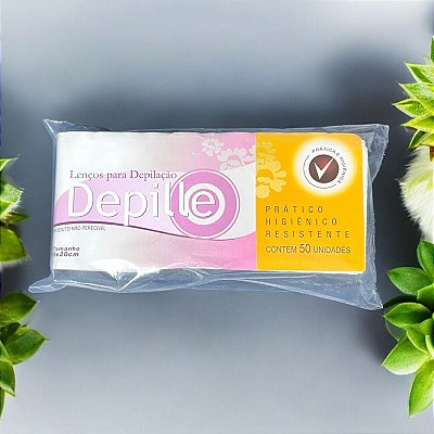 FOLHAS PARA DEPILAÇÃO DEPILLE 50und