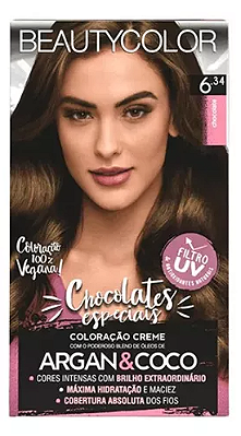 COLORAÇÃO BEAUTY COLOR CHOCOLATE 6.34