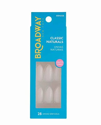 UNHAS POSTIÇAS BROADWAY STILETTO LONGO 05B