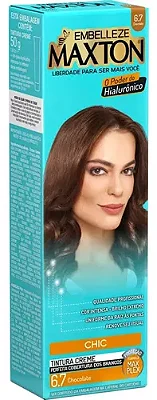 COLORAÇÃO CHOCOLATE 6.7 EMBELLEZE MAXTON