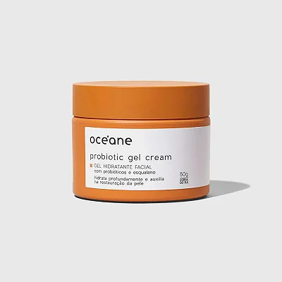 GEL HIDRATANTE FACIAL COM PROBIÓTICOS E ESQUALANO  50G OCEANE