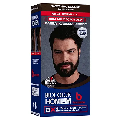 Tonalizante Homem Biocolor Castanho Escuro