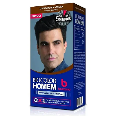 Tonalizante Homem Biocolor Castanho Medio