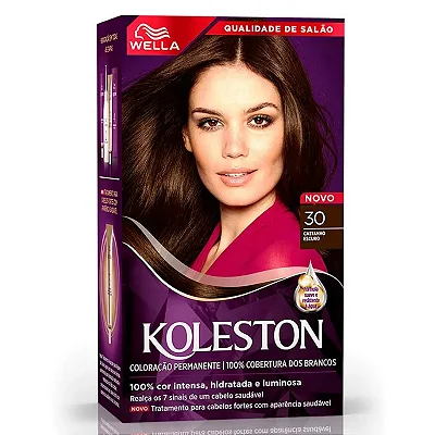 Coloracao Castanho Escuro 30 Koleston