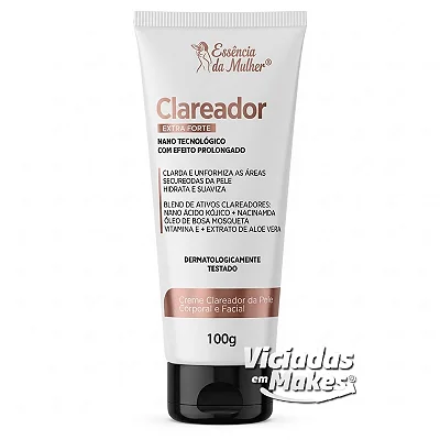 Clareador Essência da Mulher 100g