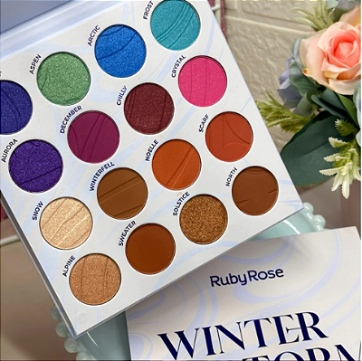 PALETA SOMBRAS WINTER STORM RUBY ROSE
