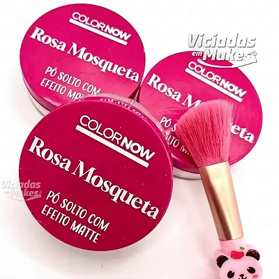 Pó Solto Rosa Mosqueta Colornow