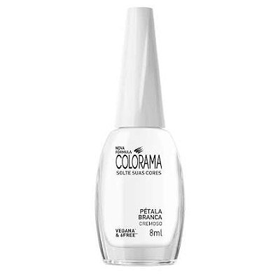 Esmalte Impala Petala Branca Colorama