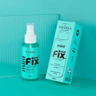 FIXADOR DE MAQUIAGEM REAL FIX MINI VIZZELA 100ML